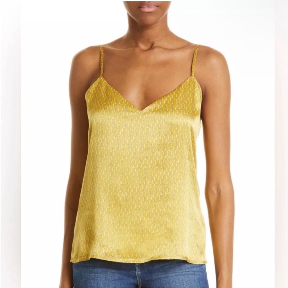 Yellow chain L’AGENCE top